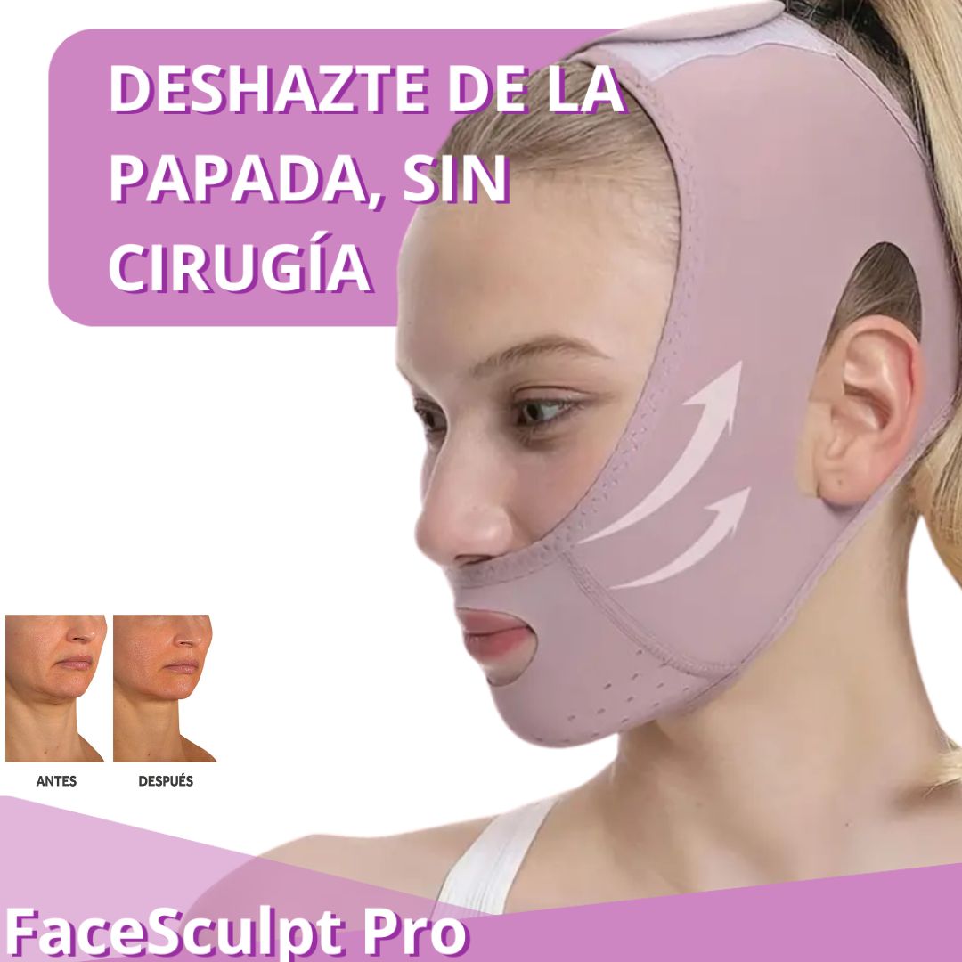 FaceSculpt Pro - Elimina la papada sin costosas cirugías.